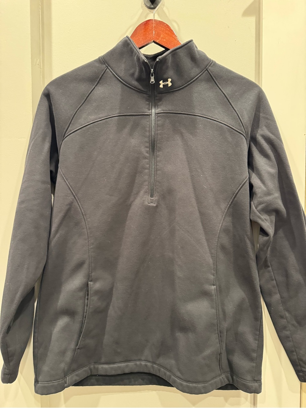 Under Armour ColdGear Women’s 1/4 Zip Pullover Black Size Large